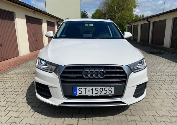 Audi Q3 cena 62000 przebieg: 230000, rok produkcji 2015 z Sosnowiec małe 79